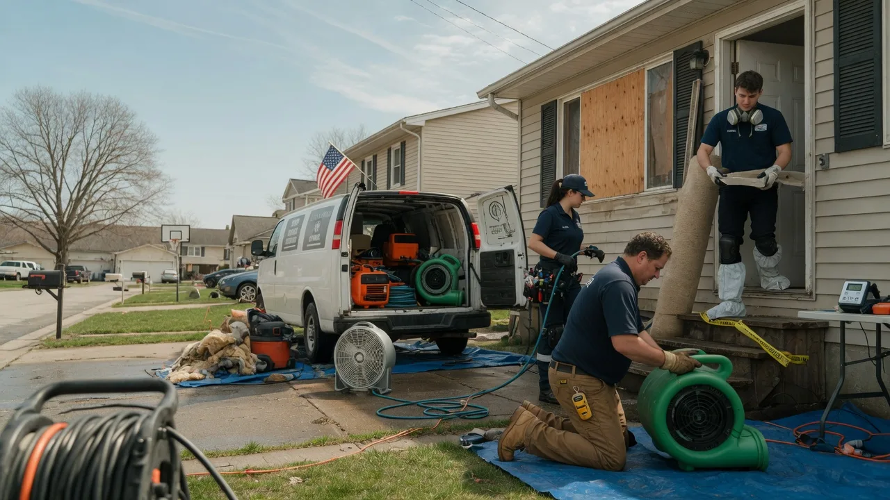 Water Damage Restoration in Cresbard, SD near me